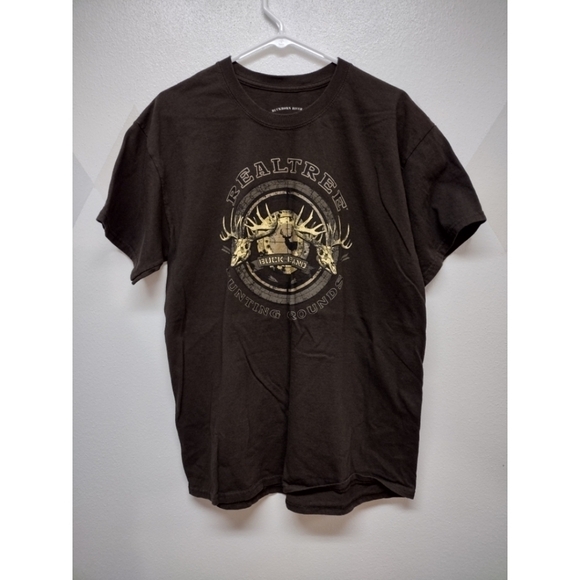 Realtree Hunting Grounds brown t-shirt - Picture 1 of 8